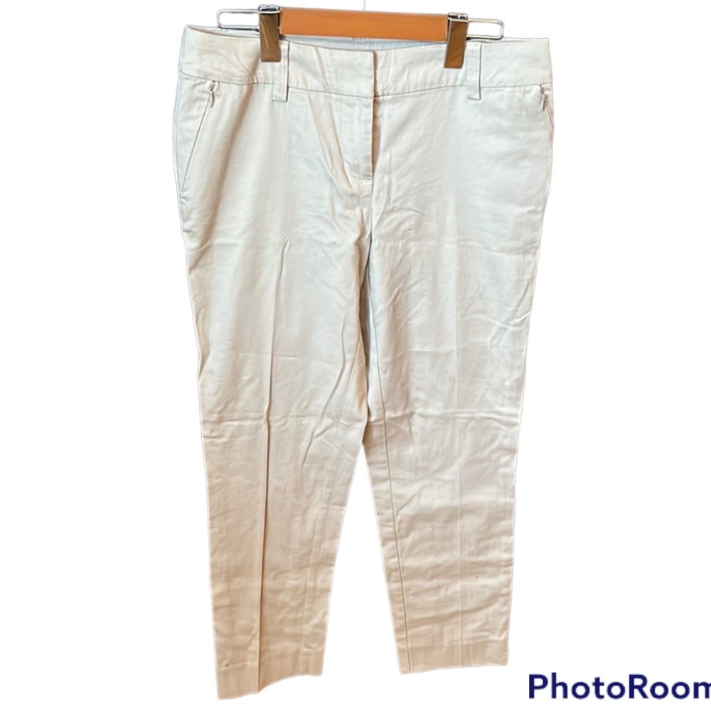 STUDIO crop length tan pants size 4